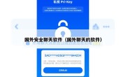 国外安全聊天软件（国外聊天的软件）