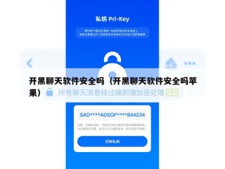 开黑聊天软件安全吗（开黑聊天软件安全吗苹果）