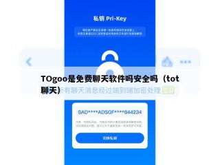 TOgoo是免费聊天软件吗安全吗（tot聊天）