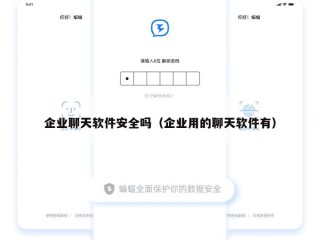 企业聊天软件安全吗（企业用的聊天软件有）