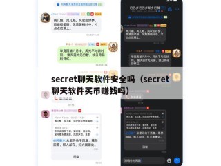 secret聊天软件安全吗（secret聊天软件买币赚钱吗）