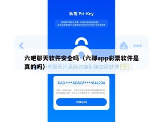 六吧聊天软件安全吗（六聊app彩票软件是真的吗）