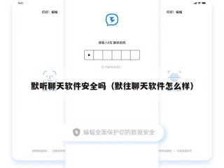 默听聊天软件安全吗（默往聊天软件怎么样）