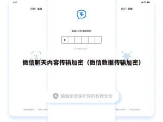 微信聊天内容传输加密（微信数据传输加密）