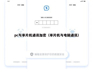 pc与单片机通讯加密（单片机与电脑通讯）