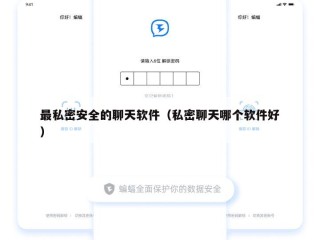 最私密安全的聊天软件（私密聊天哪个软件好）