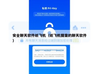 安全聊天软件纸飞机（纸飞机图案的聊天软件）