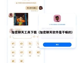 加密聊天工具下载（加密聊天软件是干嘛的）