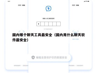 国内哪个聊天工具最安全（国内用什么聊天软件最安全）
