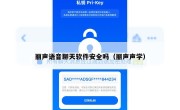 丽声语音聊天软件安全吗（丽声声学）