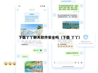 下载丫丫聊天软件安全吗（下载 丫丫）