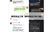 聊天安全工具（聊天安全工具下载）