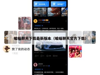 蝙蝠聊天下载最新版本（蝙蝠聊天官方下载）