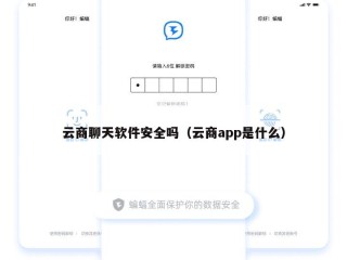 云商聊天软件安全吗（云商app是什么）