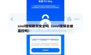 soul视频聊天安全吗（soul视频会被监控吗）
