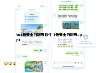 tox最安全的聊天软件（最安全的聊天app）