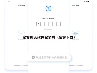 宝客聊天软件安全吗（宝客下载）