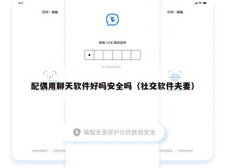 配偶用聊天软件好吗安全吗（社交软件夫妻）