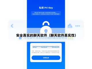 安全真实的聊天软件（聊天软件真实性）
