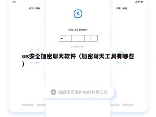 us安全加密聊天软件（加密聊天工具有哪些）