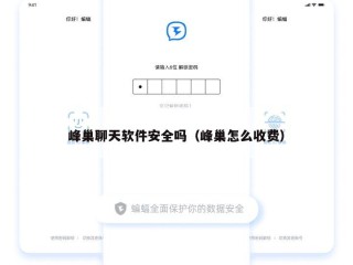 峰巢聊天软件安全吗（峰巢怎么收费）