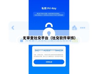 无审查社交平台（社交软件审核）
