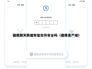 猎鹰聊天数据恢复软件安全吗（猎鹰客户端）