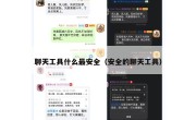 聊天工具什么最安全（安全的聊天工具）