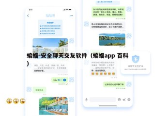 蝙蝠-安全聊天交友软件（蝙蝠app 百科）