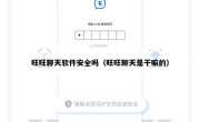 旺旺聊天软件安全吗（旺旺聊天是干嘛的）