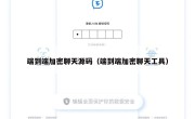 端到端加密聊天源码（端到端加密聊天工具）
