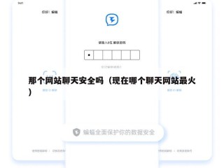 那个网站聊天安全吗（现在哪个聊天网站最火）