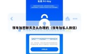 领导加密聊天怎么办理的（领导加私人微信）