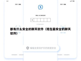 都有什么安全的聊天软件（现在最安全的聊天软件）